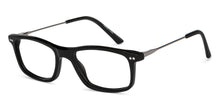 Load image into Gallery viewer, Black Rectangle Full Rim Unisex Eyeglasses by Vincent Chase-152474