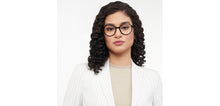 Load image into Gallery viewer, Black Round Full Rim Unisex Eyeglasses by John Jacobs-205979