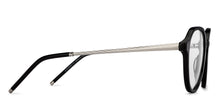 Load image into Gallery viewer, Black Round Full Rim Unisex Eyeglasses by John Jacobs-205979