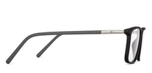 Load image into Gallery viewer, Black Rectangle Full Rim Unisex Eyeglasses by John Jacobs-150850