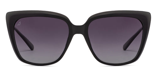 Black Cat Eye Full Rim Women Sunglasses by Vincent Chase Polarized-152328