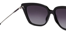 Load image into Gallery viewer, Black Cat Eye Full Rim Women Sunglasses by Vincent Chase Polarized-152328