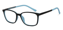 Load image into Gallery viewer, Black Wayfarer Full Rim Unisex Eyeglasses by Lenskart Air-150560