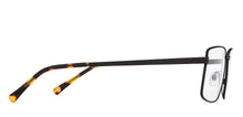 Load image into Gallery viewer, Black Rectangle Full Rim Unisex Eyeglasses by John Jacobs-205311