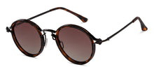 Load image into Gallery viewer, Tortoise Round Full Rim Unisex Sunglasses by Vincent Chase Polarized-201170