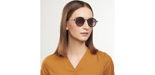 Load image into Gallery viewer, Tortoise Round Full Rim Unisex Sunglasses by Vincent Chase Polarized-201170