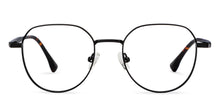 Load image into Gallery viewer, Black Round Full Rim Unisex Eyeglasses by Vincent Chase-204442