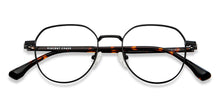 Load image into Gallery viewer, Black Round Full Rim Unisex Eyeglasses by Vincent Chase-204442