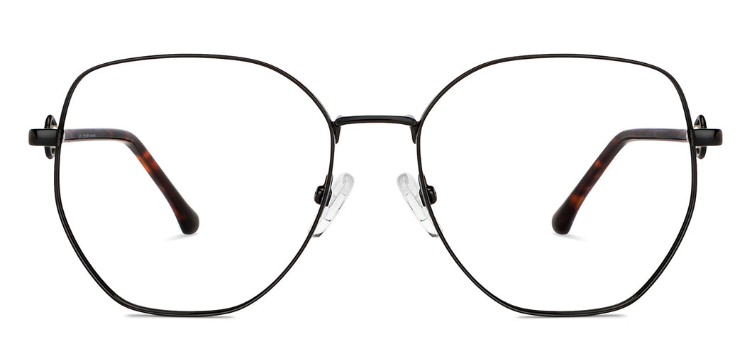 Purple Square Full Rim Women Eyeglasses by John Jacobs-152684