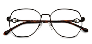 Purple Square Full Rim Women Eyeglasses by John Jacobs-152684
