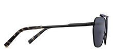 Load image into Gallery viewer, Black Aviator Full Rim Unisex Sunglasses by Vincent Chase Polarized-151114