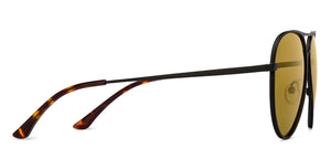 Black Aviator Full Rim Unisex Sunglasses by Vincent Chase Polarized-206962