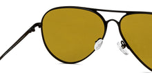 Load image into Gallery viewer, Black Aviator Full Rim Unisex Sunglasses by Vincent Chase Polarized-206962