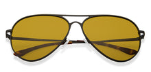 Load image into Gallery viewer, Black Aviator Full Rim Unisex Sunglasses by Vincent Chase Polarized-206962