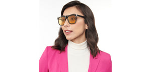 Black Wayfarer Full Rim Unisex Sunglasses by Vincent Chase Polarized-206889