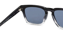 Load image into Gallery viewer, Black Square Full Rim Unisex Sunglasses by John Jacobs-208135