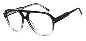 Aviator Full Rim Unisex Eyeglasses by John Jacobs-205983