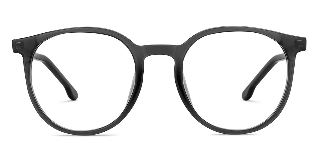 Black Round Full Rim Unisex Eyeglasses by Lenskart STUDIO-210566