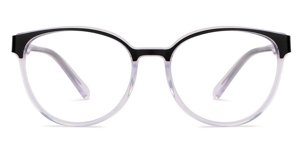 Transparent Round Full Rim Unisex Eyeglasses by Vincent Chase Computer Glasses-204983