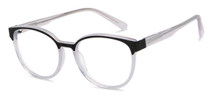 Transparent Round Full Rim Unisex Eyeglasses by Vincent Chase Computer Glasses-204983