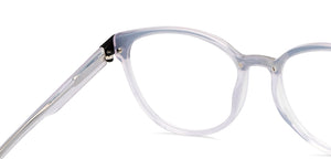 Transparent Round Full Rim Unisex Eyeglasses by Vincent Chase Computer Glasses-204983