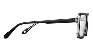 Black Square Full Rim Men Eyeglasses by John Jacobs-151337