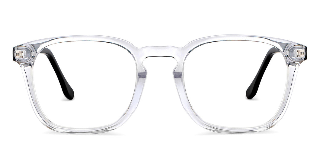 Transparent Square Full Rim Unisex Eyeglasses by Vincent Chase-201261