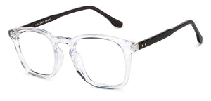 Transparent Square Full Rim Unisex Eyeglasses by Vincent Chase-201261