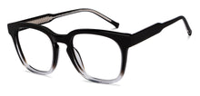 Load image into Gallery viewer, Black Wayfarer Full Rim Unisex Eyeglasses by John Jacobs-205981