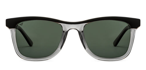 Black Wayfarer Full Rim Unisex Sunglasses by Vincent Chase Polarized-200465