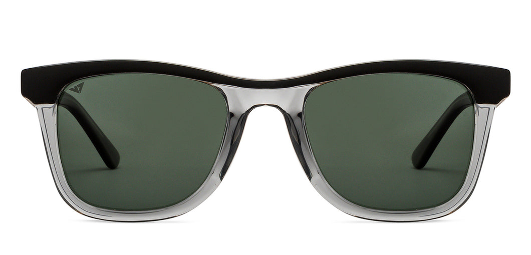 Black Wayfarer Full Rim Unisex Sunglasses by Vincent Chase Polarized-200465