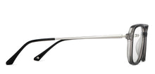 Load image into Gallery viewer, Black Rectangle Full Rim Unisex Eyeglasses by John Jacobs-150103