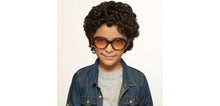 Load image into Gallery viewer, Tortoise Geometric Full Rim Kid Sunglasses by Hooper-200326