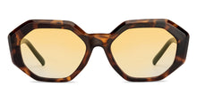 Load image into Gallery viewer, Tortoise Geometric Full Rim Kid Sunglasses by Hooper-200326