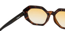 Load image into Gallery viewer, Tortoise Geometric Full Rim Kid Sunglasses by Hooper-200326