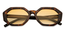 Load image into Gallery viewer, Tortoise Geometric Full Rim Kid Sunglasses by Hooper-200326
