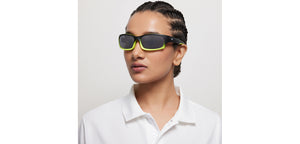 Black Sports Full Rim Unisex Sunglasses by Lenskart Boost-209816