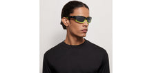 Load image into Gallery viewer, Black Sports Full Rim Unisex Sunglasses by Lenskart Boost-209816