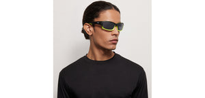 Black Sports Full Rim Unisex Sunglasses by Lenskart Boost-209816