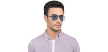 Load image into Gallery viewer, Black Aviator Full Rim Unisex Sunglasses by Vincent Chase-209348