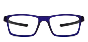 Blue Rectangle Full Rim Unisex Eyeglasses by Lenskart Air-201056