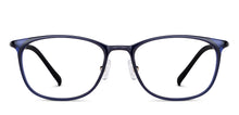 Load image into Gallery viewer, Blue Rectangle Full Rim Unisex Eyeglasses by Lenskart Air-151730
