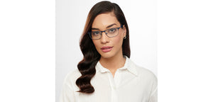 Blue Rectangle Full Rim Unisex Eyeglasses by Vincent Chase-200901