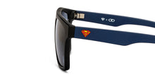 Load image into Gallery viewer, Black Square Full Rim Kids Sunglasses by Hooper-212049