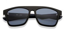 Load image into Gallery viewer, Black Square Full Rim Kids Sunglasses by Hooper-212049