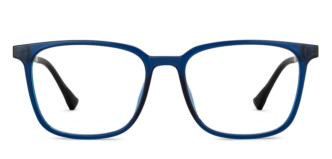 Blue Square Full Rim Unisex Eyeglasses by Lenskart Air-200566