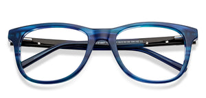 Blue Square Full Rim Unisex Eyeglasses by Vincent Chase-201120