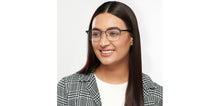 Load image into Gallery viewer, Blue Square Full Rim Unisex Eyeglasses by Vincent Chase-201105