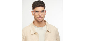 Red Square Full Rim Women Eyeglasses by Vincent Chase-204433