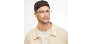 Black Round Full Rim Unisex Eyeglasses by Vincent Chase-204442